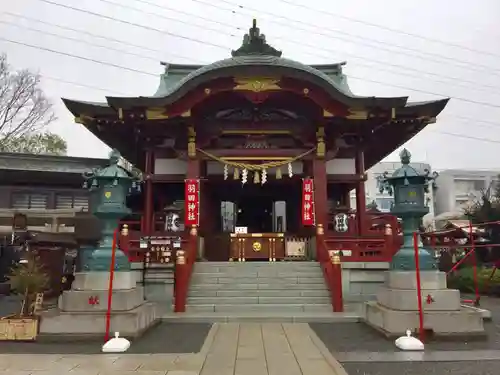 羽田神社の本殿・本堂