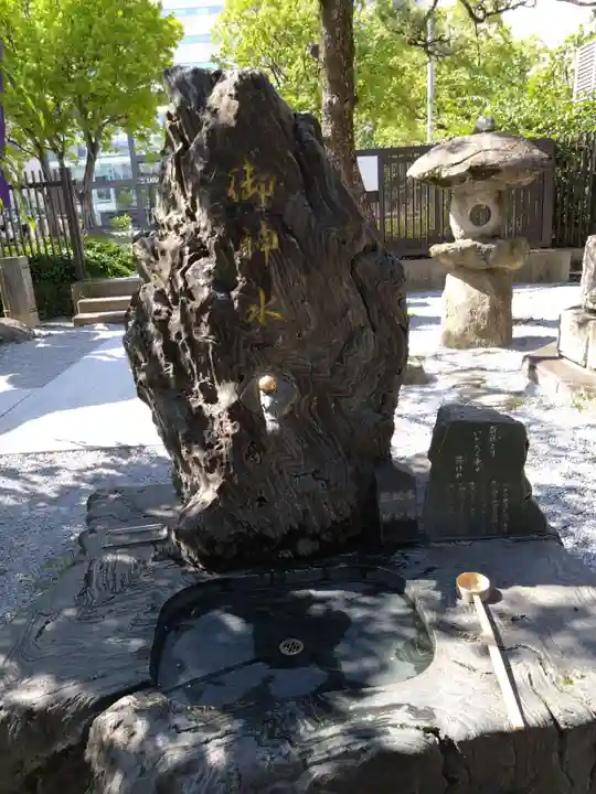 警固神社の手水舎
