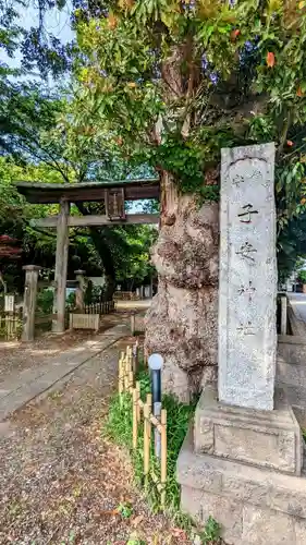 畑子安神社の建物その他