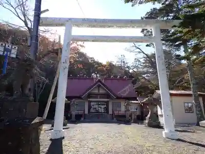厚岸神社の鳥居