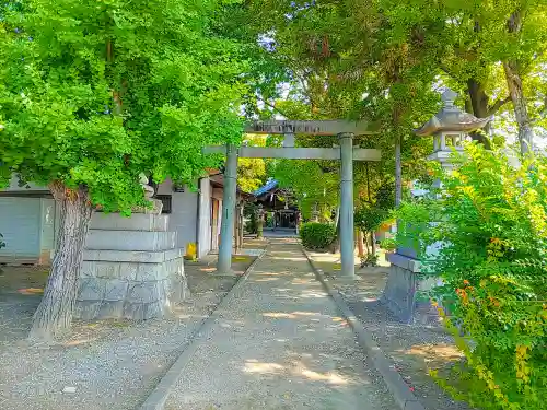 十二所社の鳥居