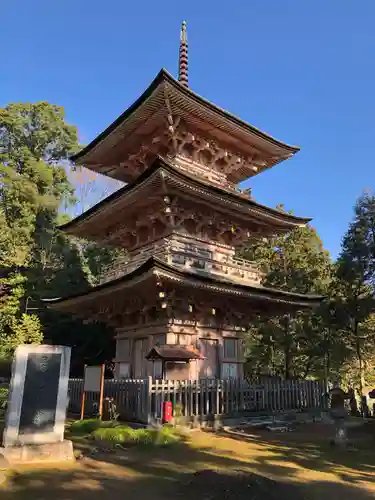 岩殿山安楽寺（吉見観音）の塔