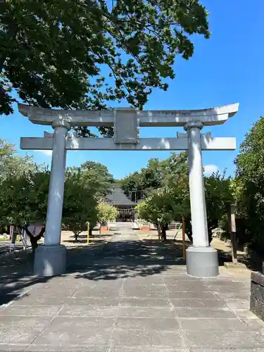 上里菅原神社の鳥居