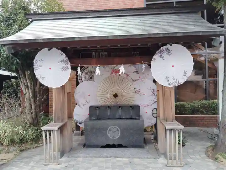 前橋東照宮の手水舎