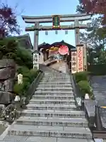 地主神社の鳥居