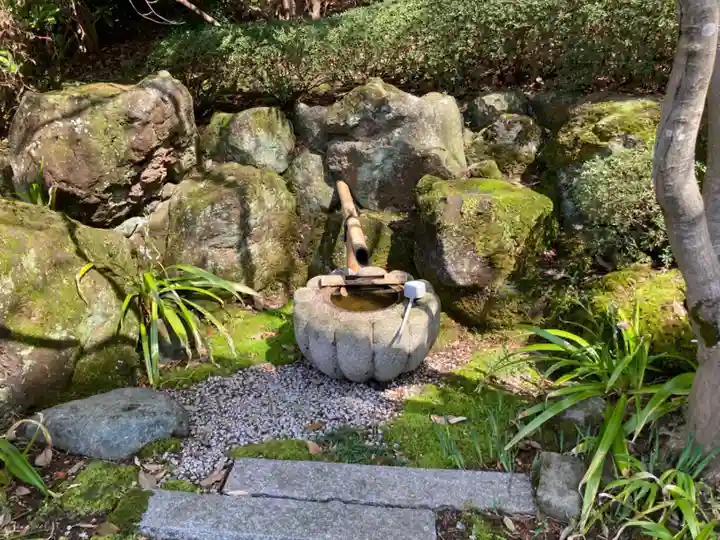 浄見寺の手水舎