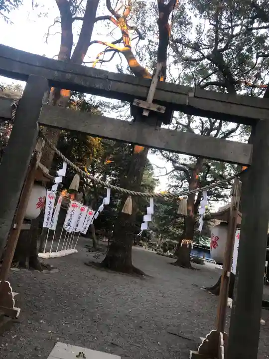 大宮八幡宮の鳥居