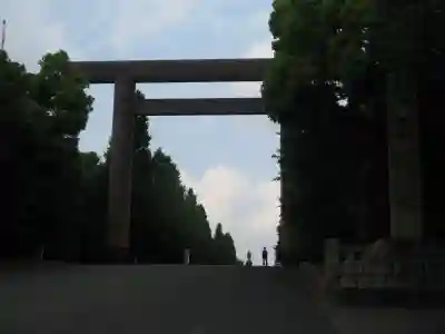 靖國神社の鳥居