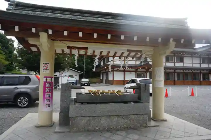 廣島護國神社の手水舎