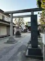 桑川神社の鳥居