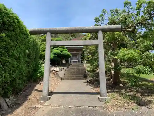 第六天神社の鳥居