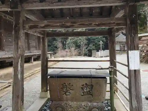 一乗寺の手水舎