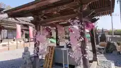 寺岡山元三大師の手水