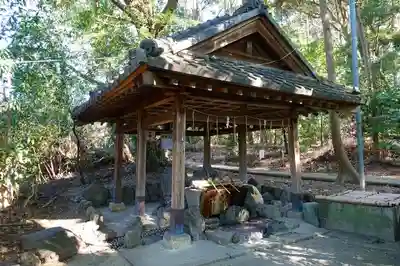 水度神社の手水舎