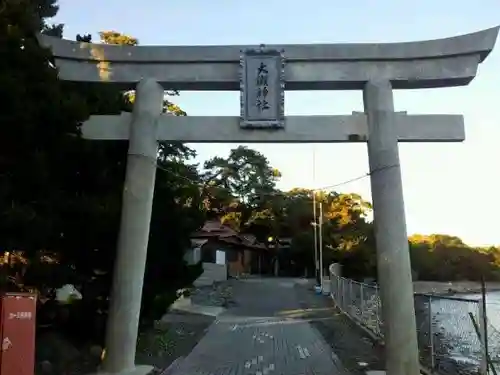 大瀬神社の鳥居