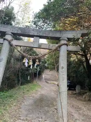 玉祖神社の鳥居
