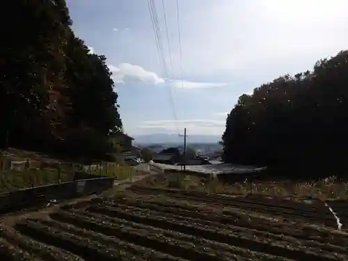 御櫛神社の景色