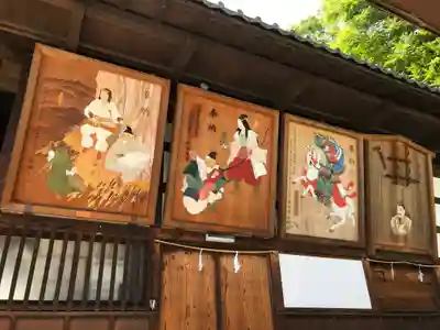武水別神社の芸術