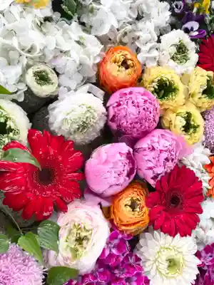 新川皇大神社の手水舎