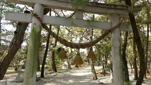 大濱熊野大神社の鳥居