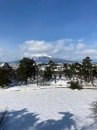 青森縣護國神社の景色