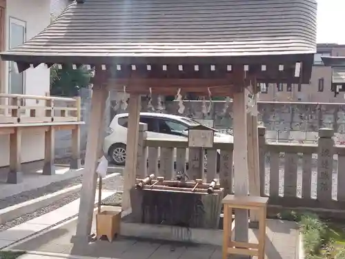 今泉八坂神社の手水舎