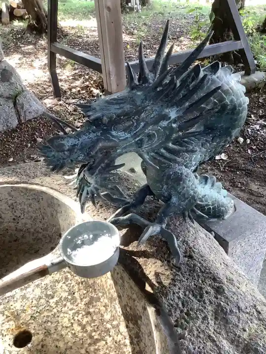 神明社(篠木町)の手水舎