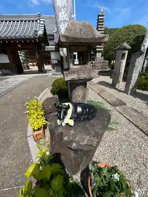神牛石神社の像