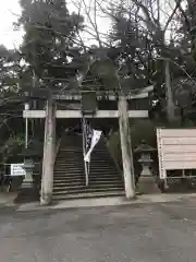 平濱八幡宮の鳥居