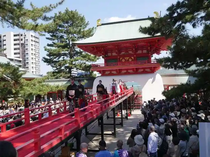 赤間神宮のお祭り