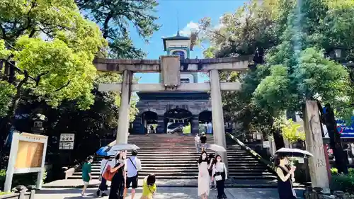 尾山神社の鳥居