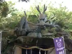 江島神社の狛犬