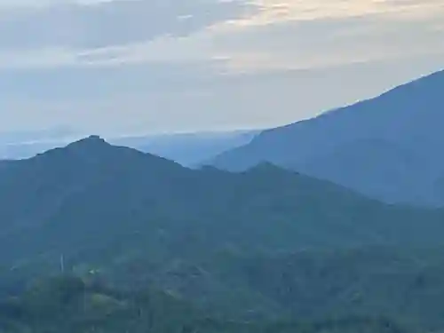 鳳来寺の景色