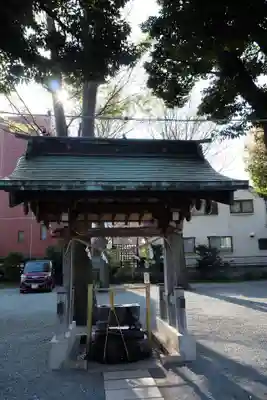 相模原氷川神社の手水舎