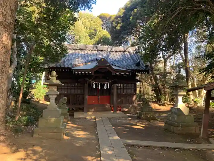三上神社の本殿・本堂
