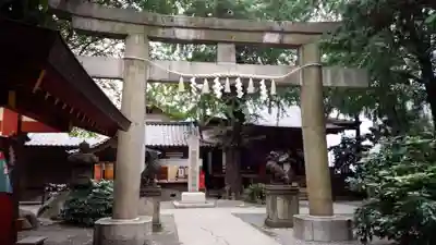 日本橋日枝神社の鳥居