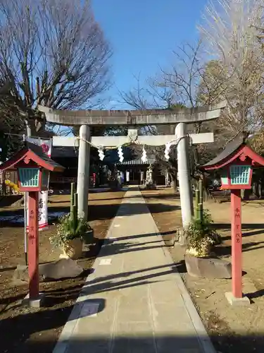 鶴峯八幡宮の鳥居