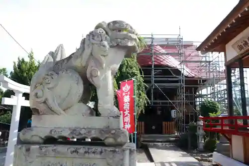 大鏑神社の狛犬