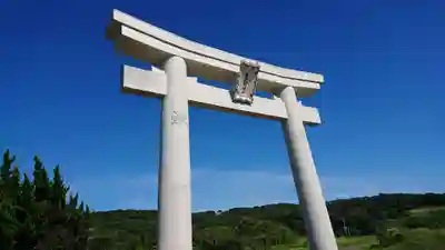 白沙八幡神社の鳥居