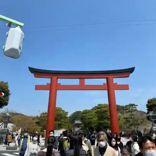 鶴岡八幡宮の鳥居