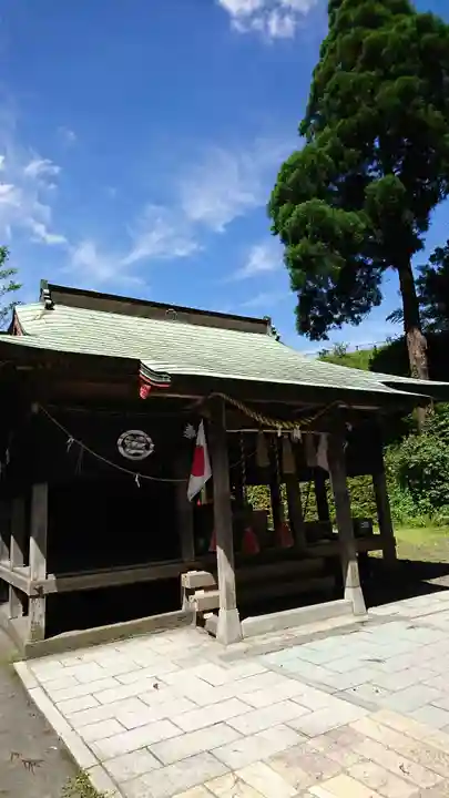 白川吉見神社の本殿・本堂