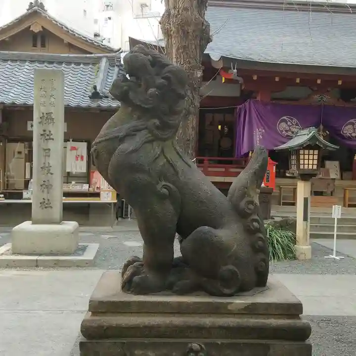 日本橋日枝神社の狛犬