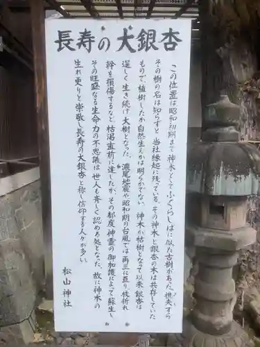 松山神社の歴史