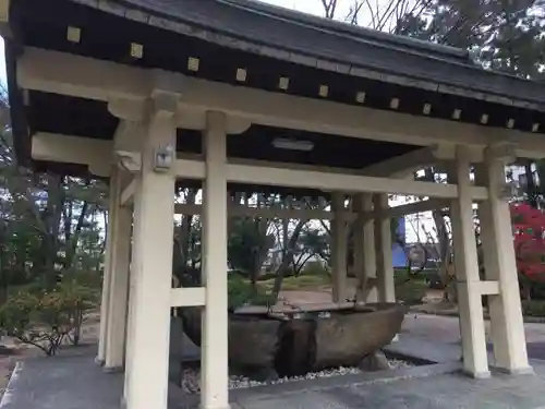 安城神社の手水舎