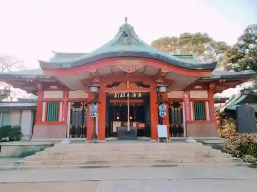 品川神社の本殿・本堂