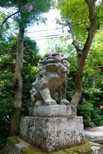 神峯山寺の狛犬