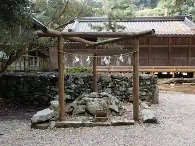 和多都美神社の鳥居