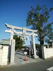 菖蒲神社の鳥居