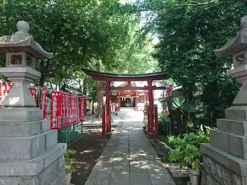 永福稲荷神社の鳥居