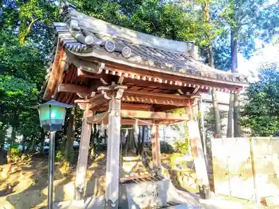 東海市熊野神社の手水舎